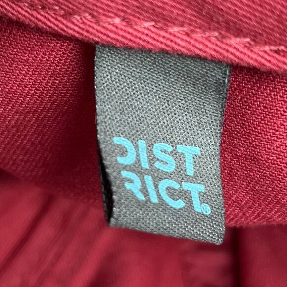 District Columbus Capitals Armature Hockey Baseball Hat Red Distressed Size OS - Picture 9 of 10